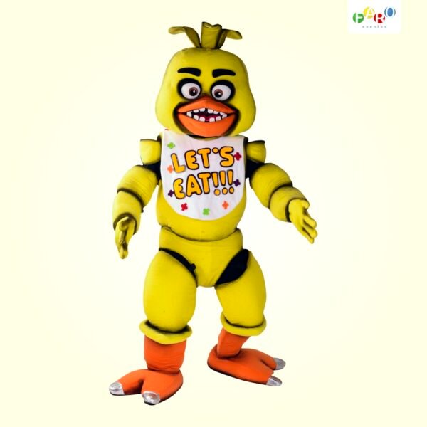 Chica - Five Nights At Freddys - Personagens Temáticos - Faro Eventos