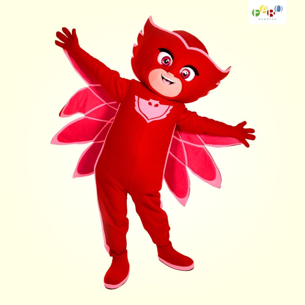 Corujita - PJ Masks - Personagens Temáticos - Faro Eventos