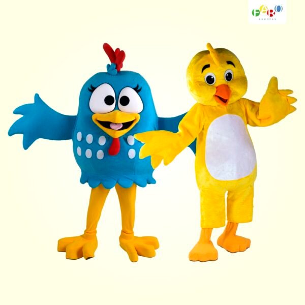 Galinha Pintadinha e Pintinho - Personagens Temáticos - 2 - Faro Eventos