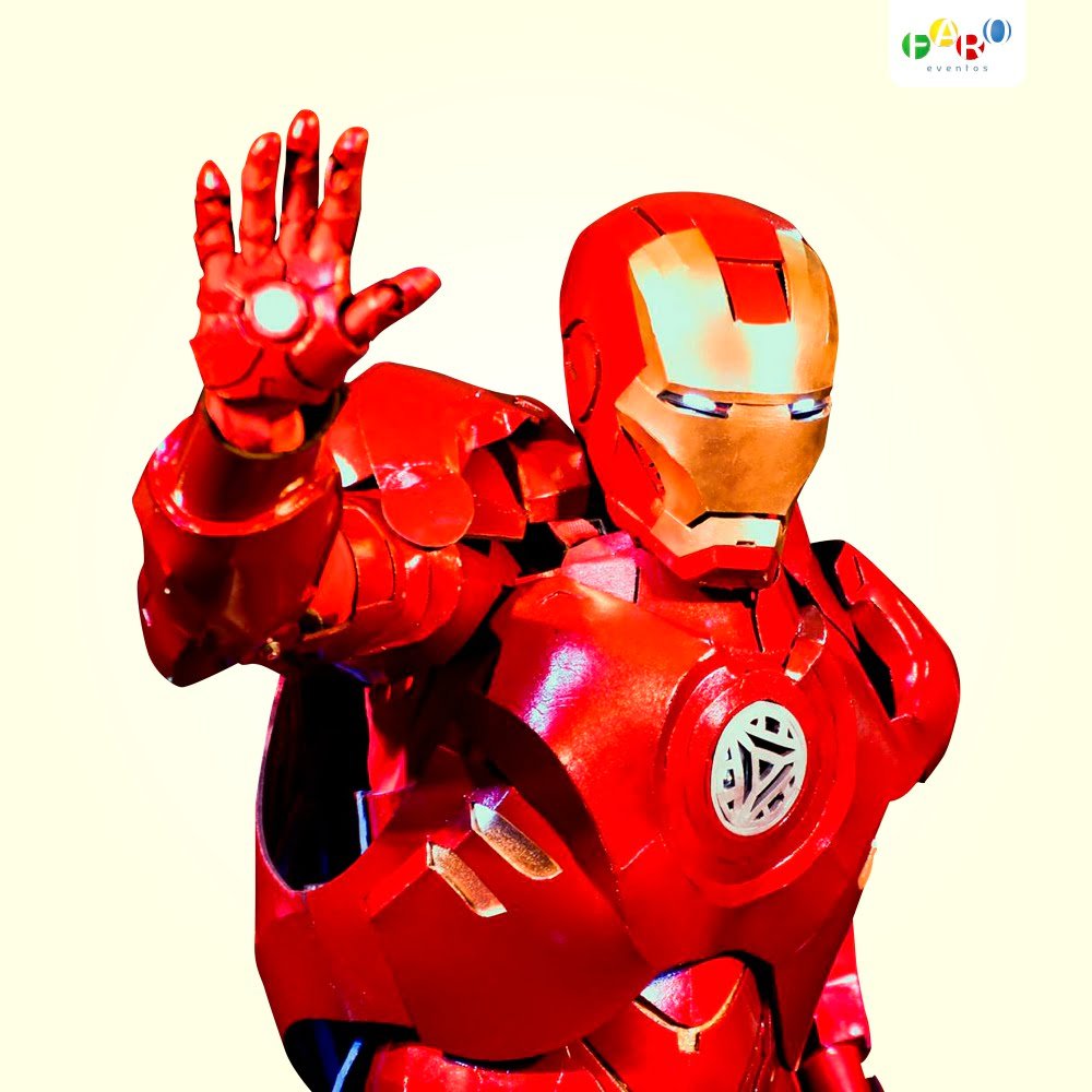 Homem de Ferro - Personagens Temáticos - Faro Eventos