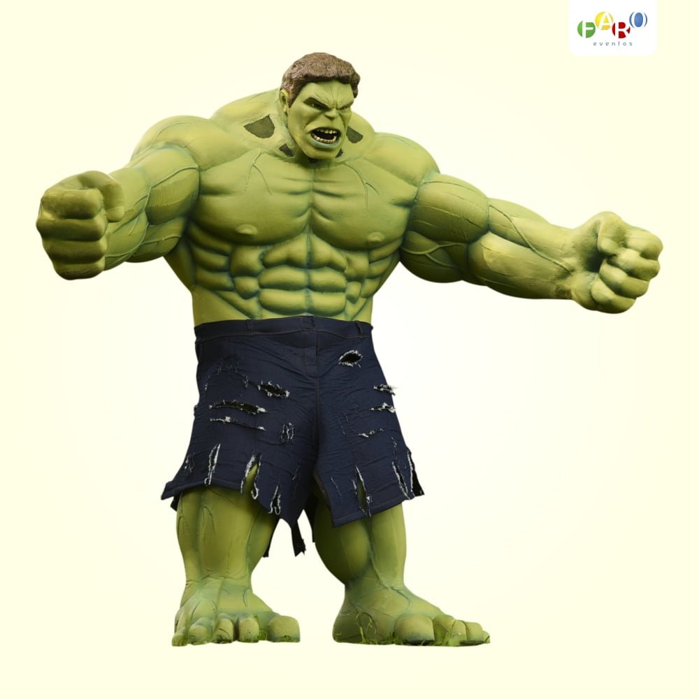 Hulk - Personagens Temáticos - Faro Eventos