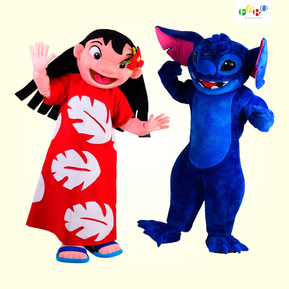 Lilo e Stitch - Personagens Temáticos - Faro Eventos