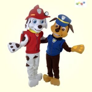 Marshall e Chase - Patrilha Canina - Personagens Temáticos - Faro Eventos