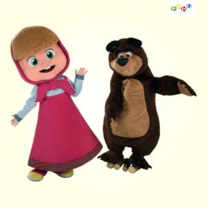 Masha e o Urso - Personagens Temáticos - Faro Eventos