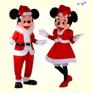 Mickey e Minnie - Especial de Natal - Personagens Temáticos - Faro Eventos