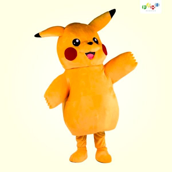 Pikachu - Pokémon - Personagens Temáticos - Faro Eventos