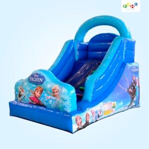 Tobogã Frozen Inflável - Aluguel de Brinquedos - Faro Eventos