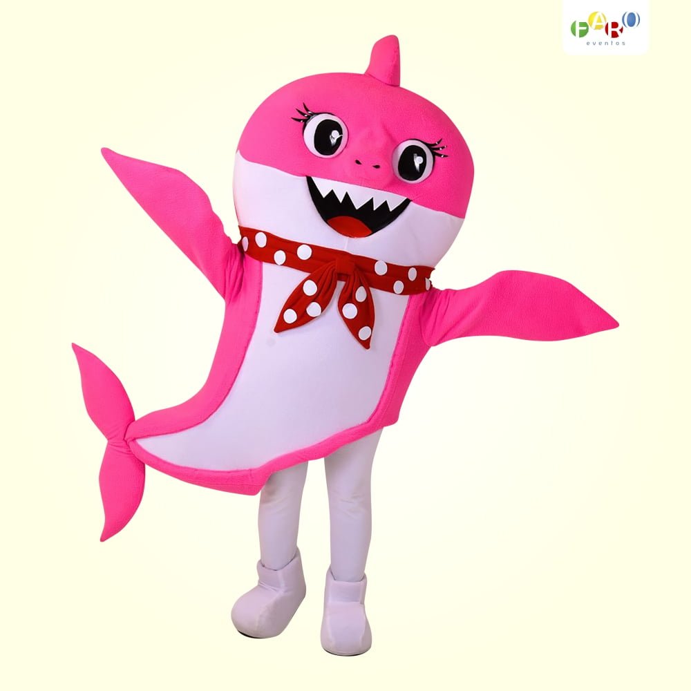 Tubarão Rosa - Baby Shark - Faro Eventos