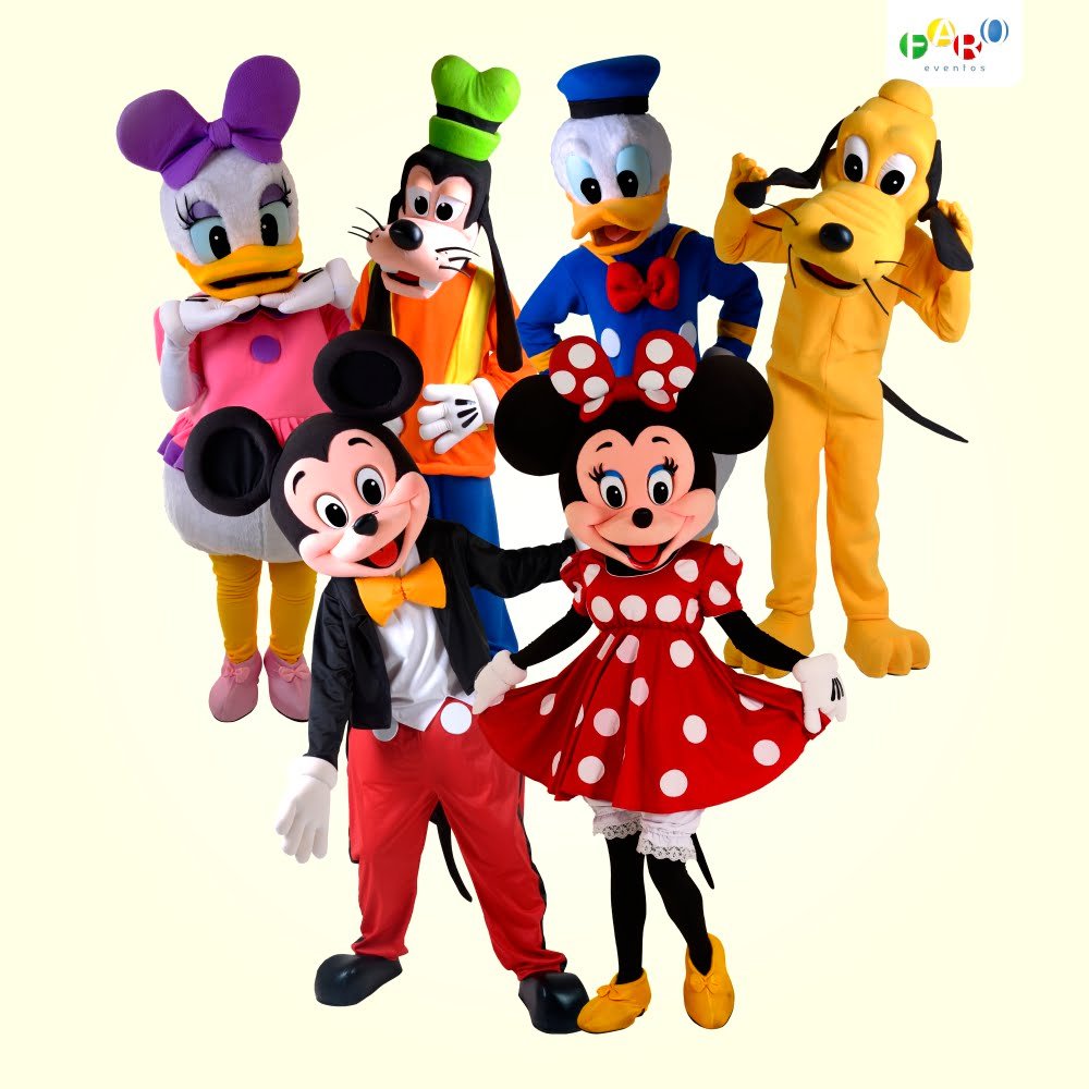 Turma do Mickey - Personagens Temáticos - Faro Eventos