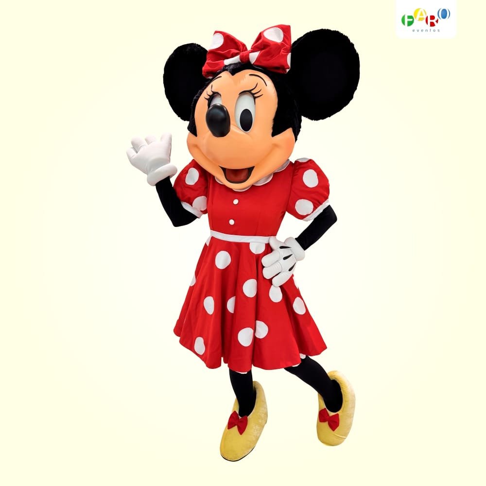 Minnie Olhos Piscantes - Turma do Mickey - Personagens Temáticos - Faro Eventos