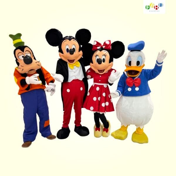 Turma do Mickey Olhos Piscantes - Personagens Temáticos - Faro Eventos