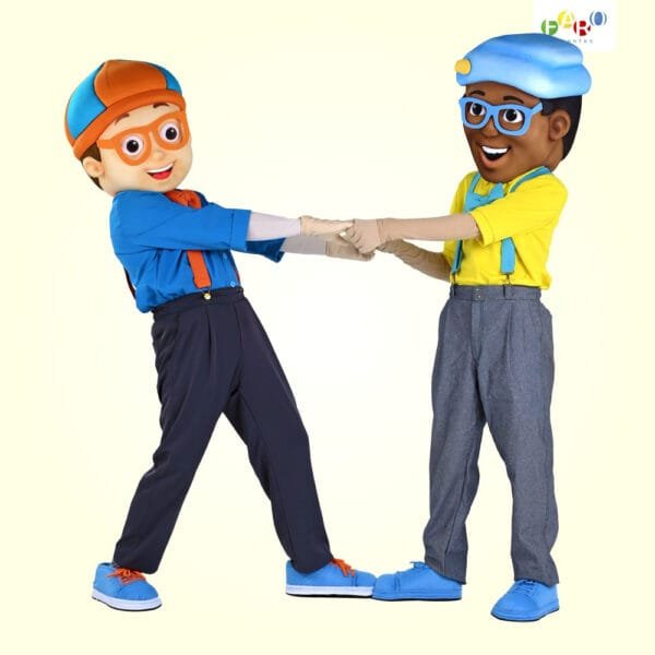 Blippi e Juca - Personagens Temáticos - Faro Eventos