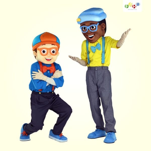 Blippi e Juca - Personagens Temáticos - Faro Eventos