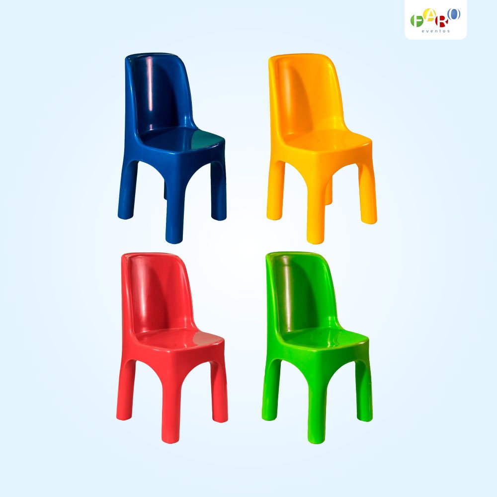 Cadeira Plástica Infantil - Aluguel de Brinquedos - Faro Eventos - Joaçaba