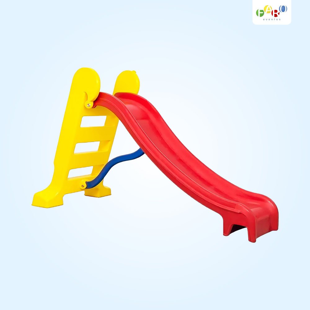 Escorregador Infantil Médio 3 Degraus - Aluguel de Brinquedos - Faro Eventos - Joaçaba